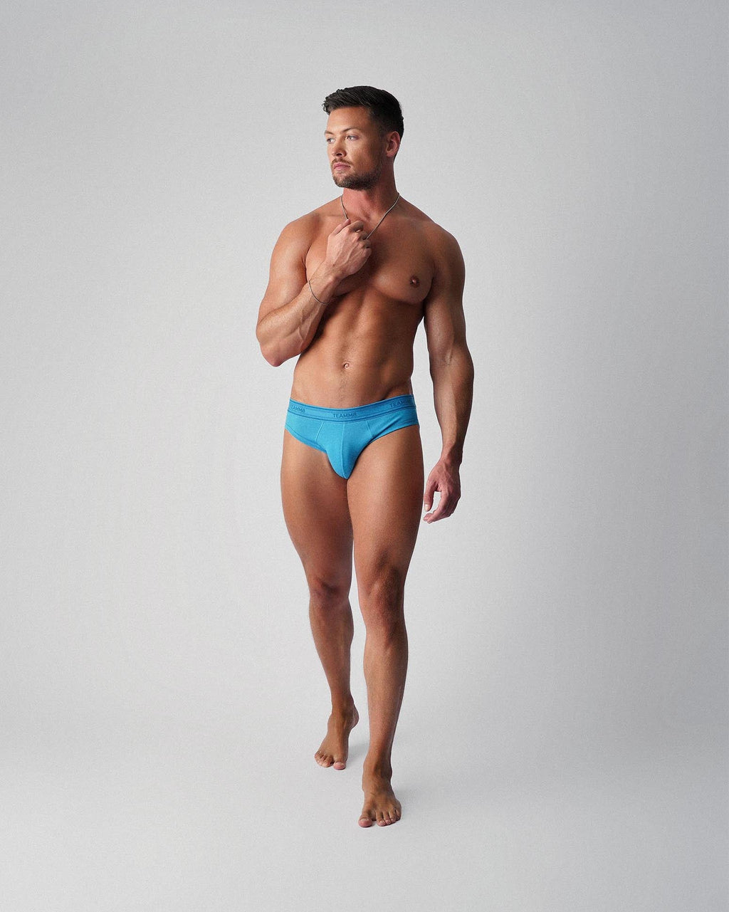 New Cotton Classic Brief - Cerulean