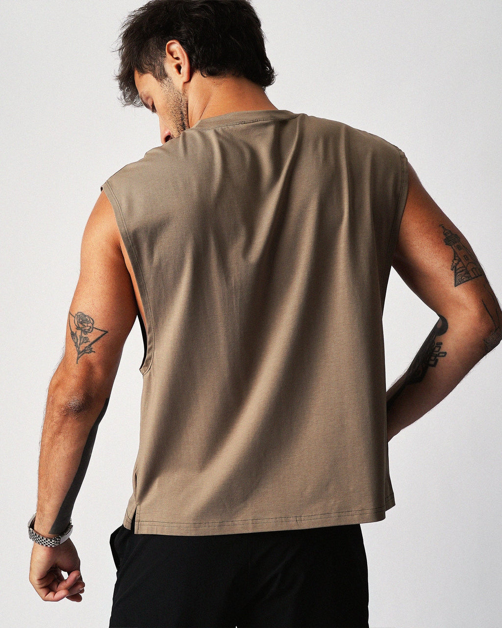 Strike Box Muscle Tank 2.0 - Taupe