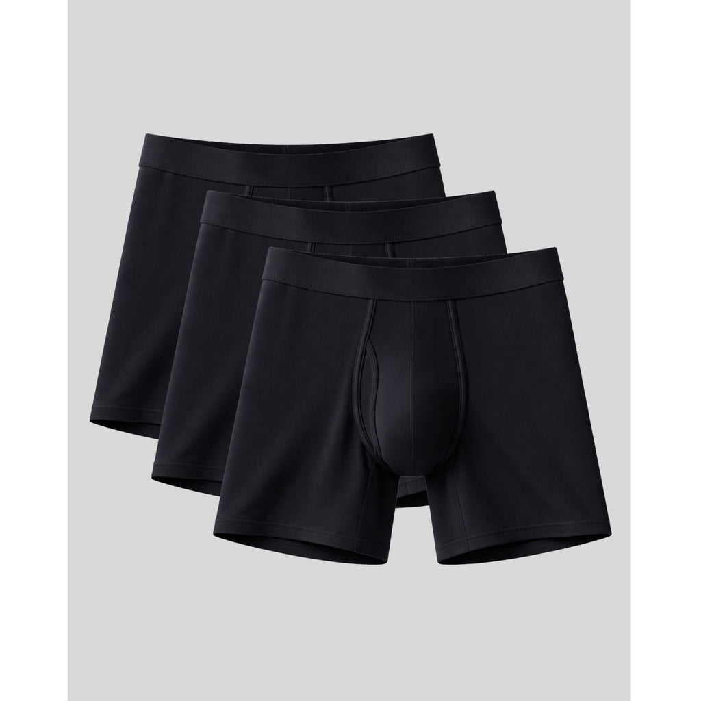 SilkCut Bamboo Boxer Briefs - 3 Pack