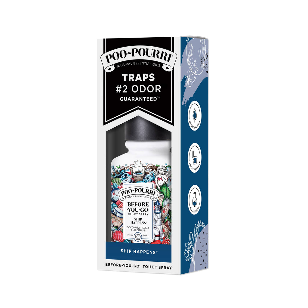 Poo~Pourri Ship Happens 2oz, Toilet Spray