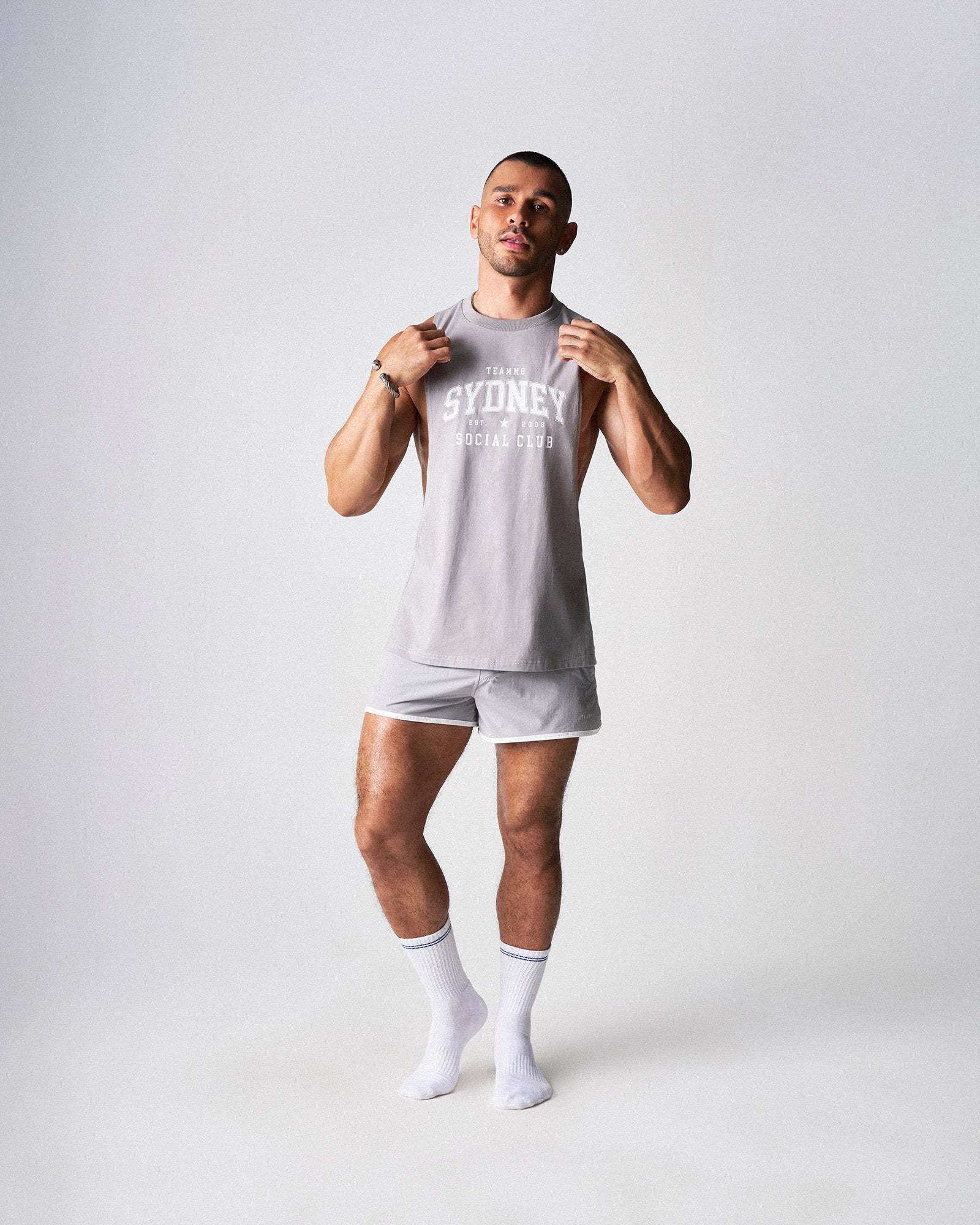 S.S.C. Legacy Slim Tank - Grey