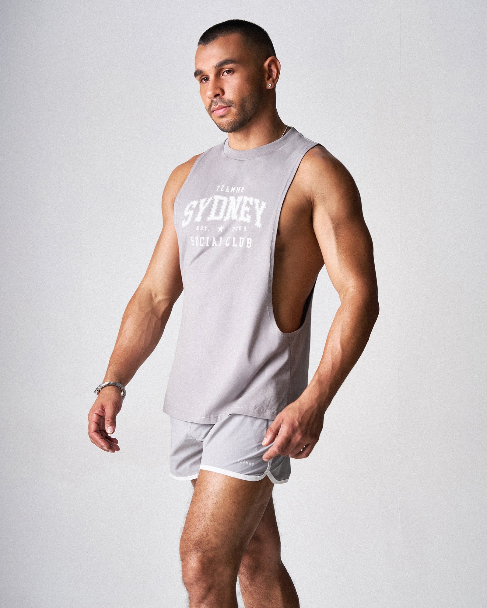 S.S.C. Legacy Slim Tank - Grey