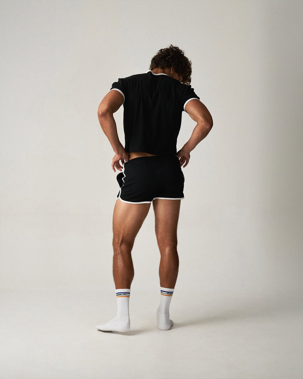 M.V.P. Retro Cropped Tee - Jet