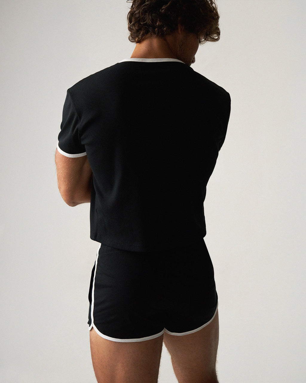 M.V.P. Retro Cropped Tee - Jet