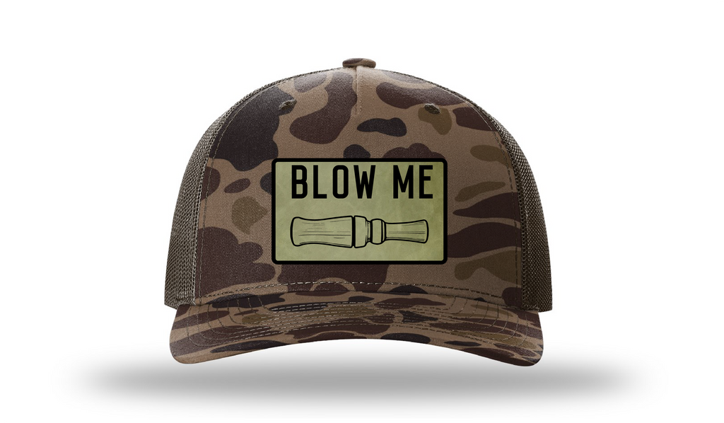 Blow Me 5 Panel Trucker