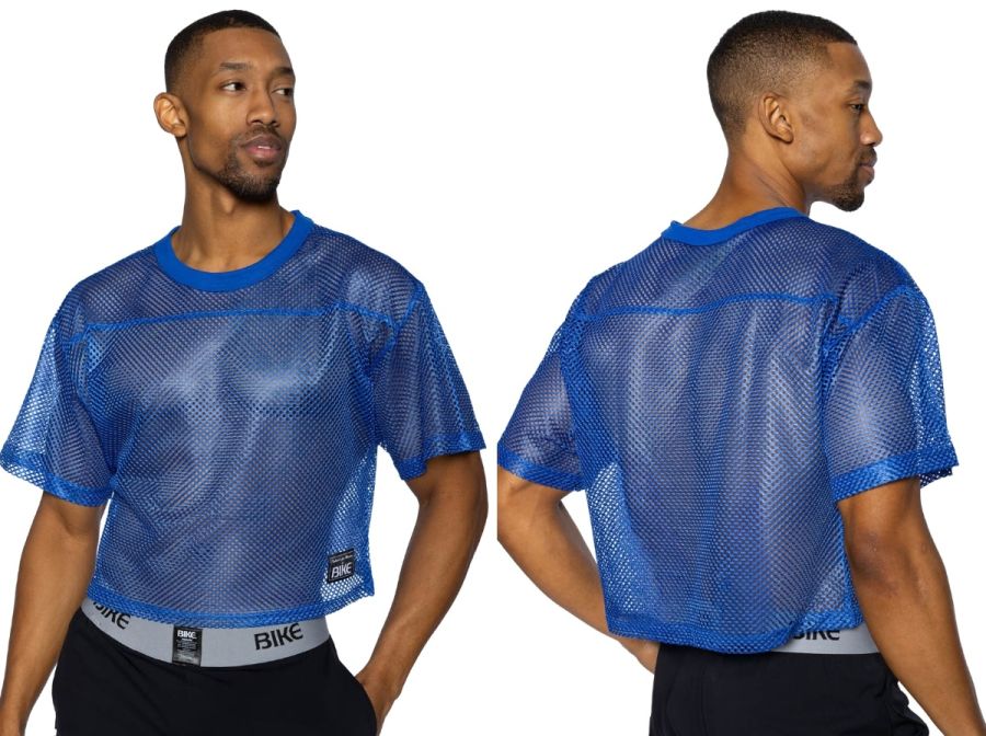 BIKE Athletic BAM134 Short Sleeve Practice Jersey Color Royal