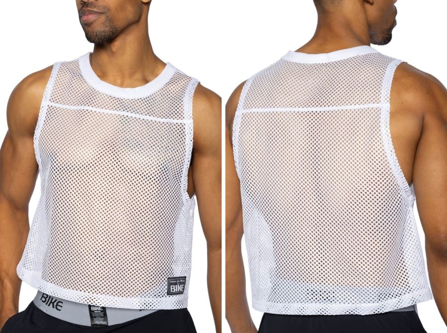 BIKE Athletic BAM135 Sleeveless Practice Jersey - Performance Color White