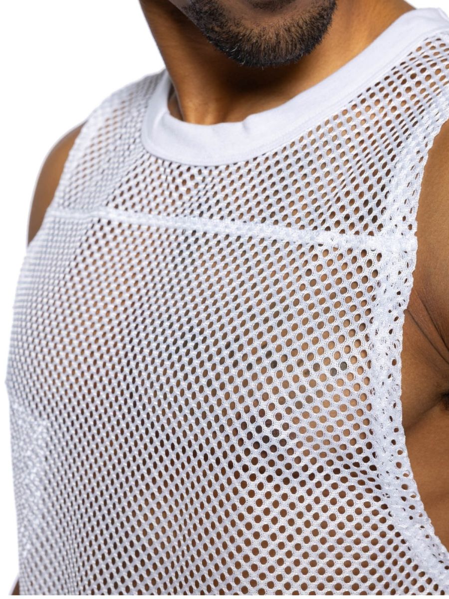 BIKE Athletic BAM135 Sleeveless Practice Jersey - Performance Color White