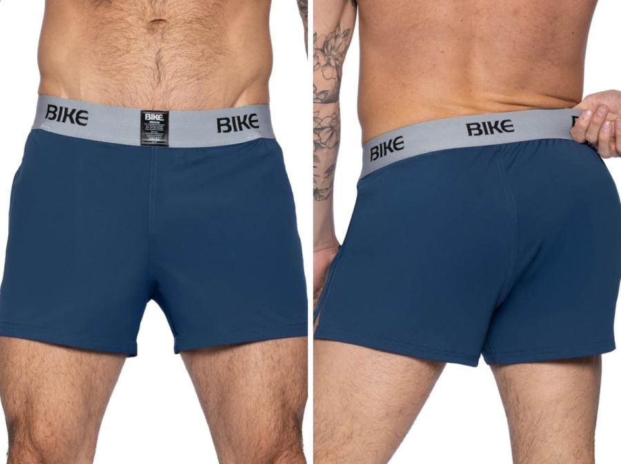 BIKE Athletic BAM216 Performance Jock Short - Color Navy