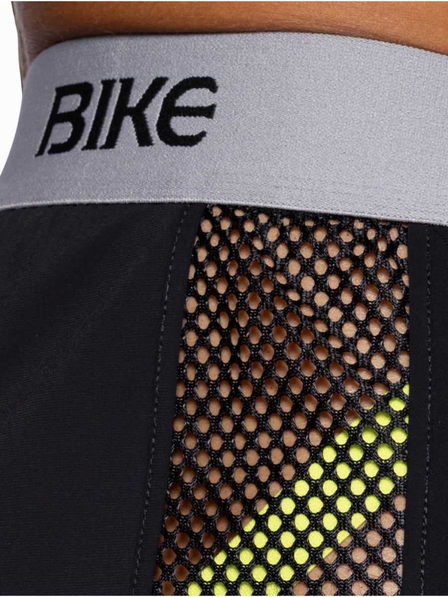 BIKE Athletic BAM225 Peek-a-boo Jock Short Color Black