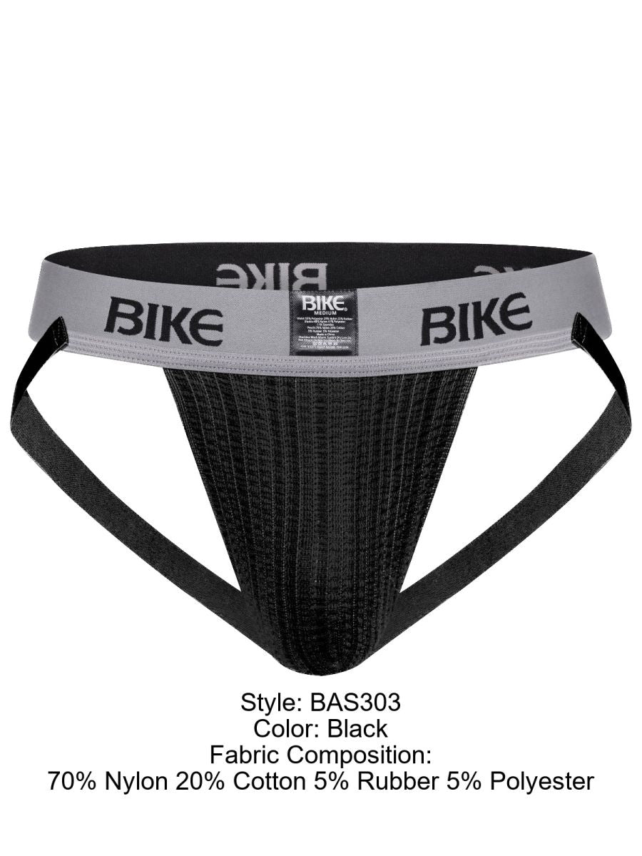 BIKE Athletic BAS303 Classic Jockstrap Color Black