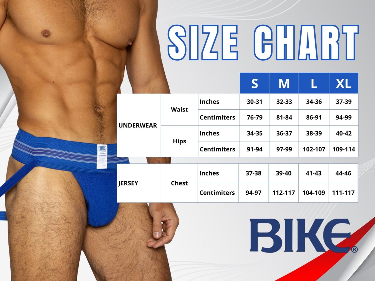 BIKE Athletic BAM225 Peek-a-boo Jock Short Color Black