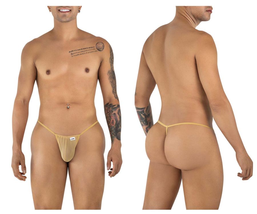 CandyMan 9586 G-String Color Mocca Mesh