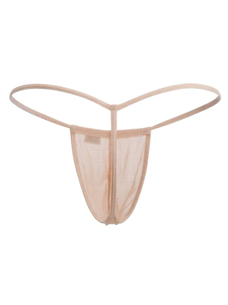 CandyMan 9586 G-String Color Tangerine Mesh