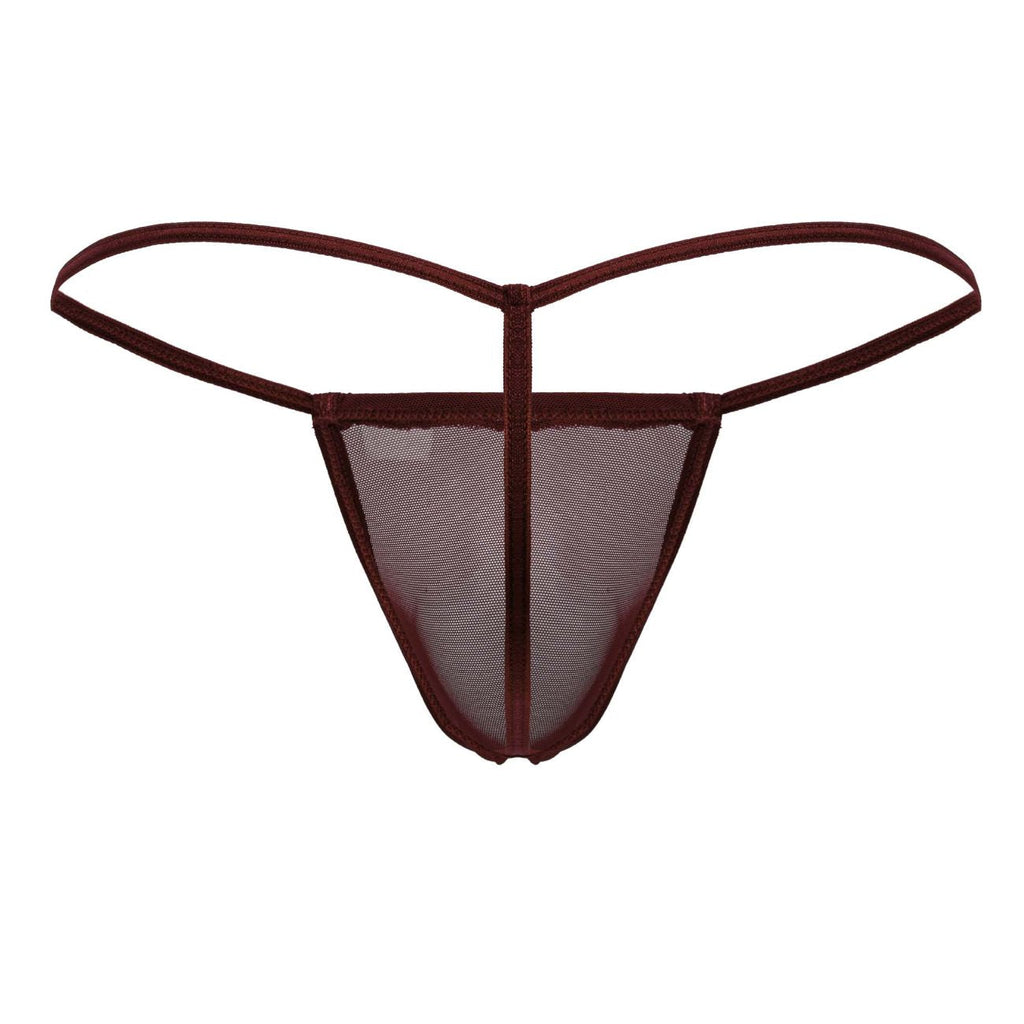 CandyMan 99246 G-String Thongs Color Burgundy