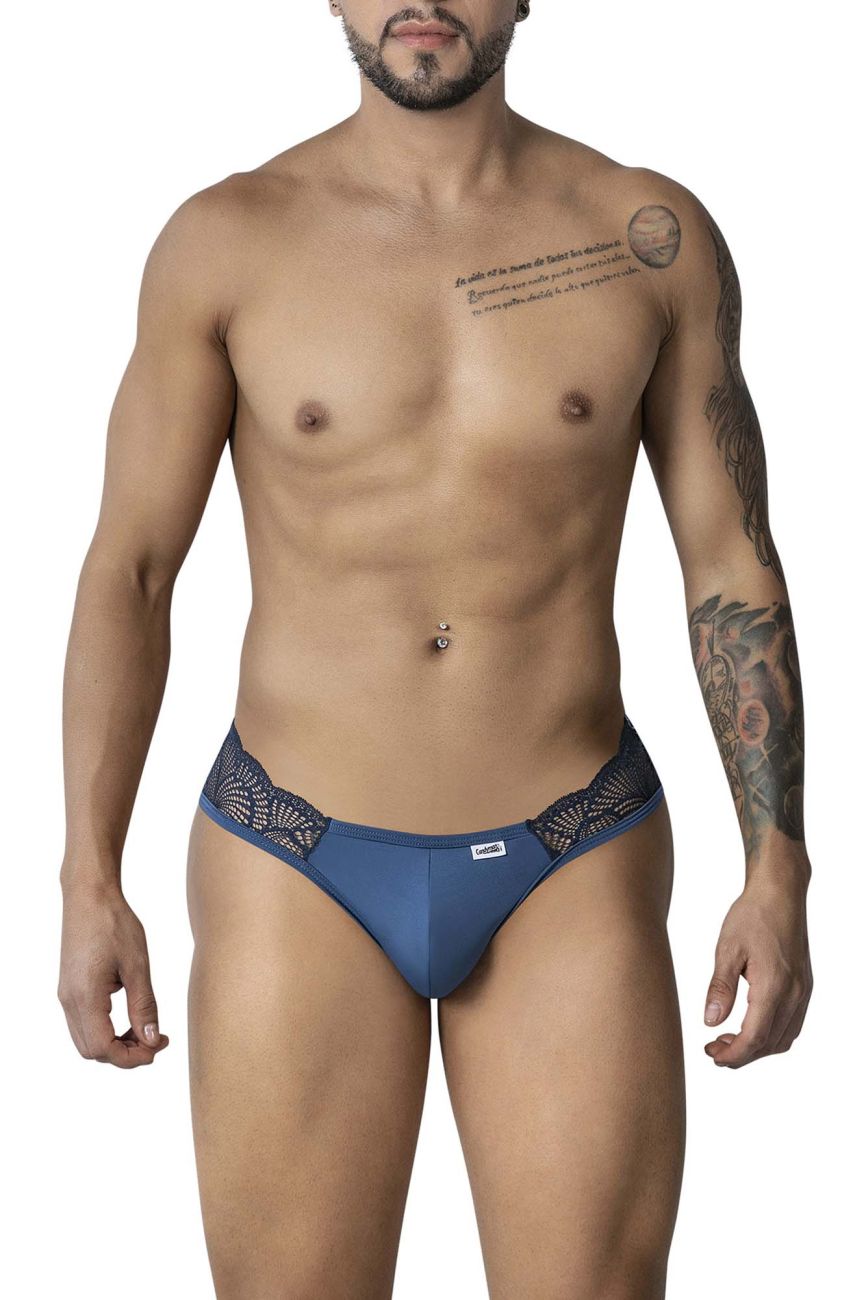 CandyMan 99312 Lace Jockstrap Color Navy