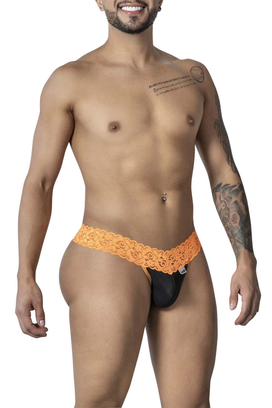 CandyMan 99370 Lace Thongs Color Orange