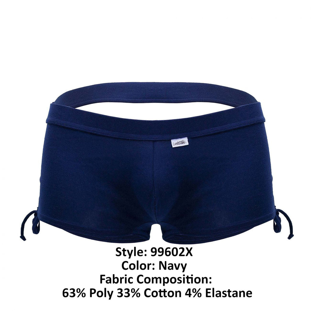 CandyMan 99602X Lounge Pajama Shorts Color Navy