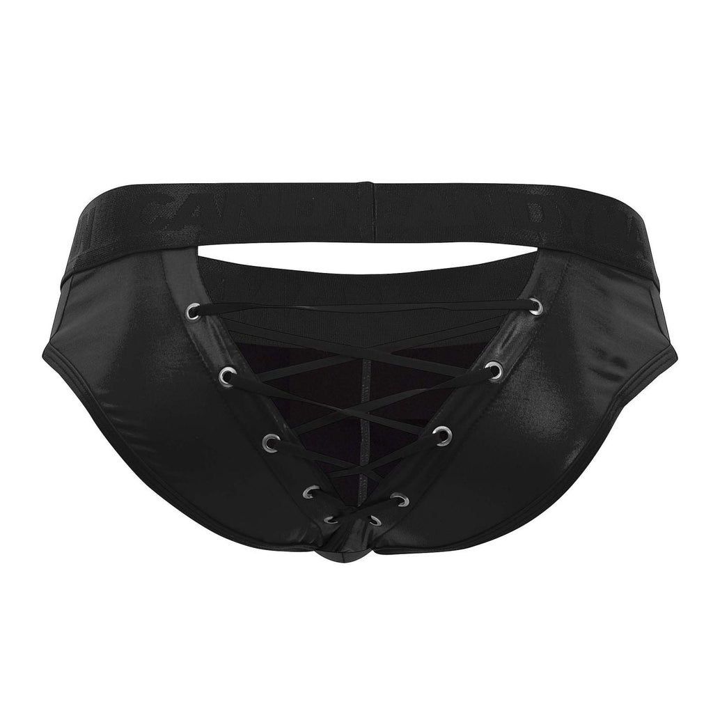 CandyMan Men's Underwear 99641 Shorty Briefs Color Black