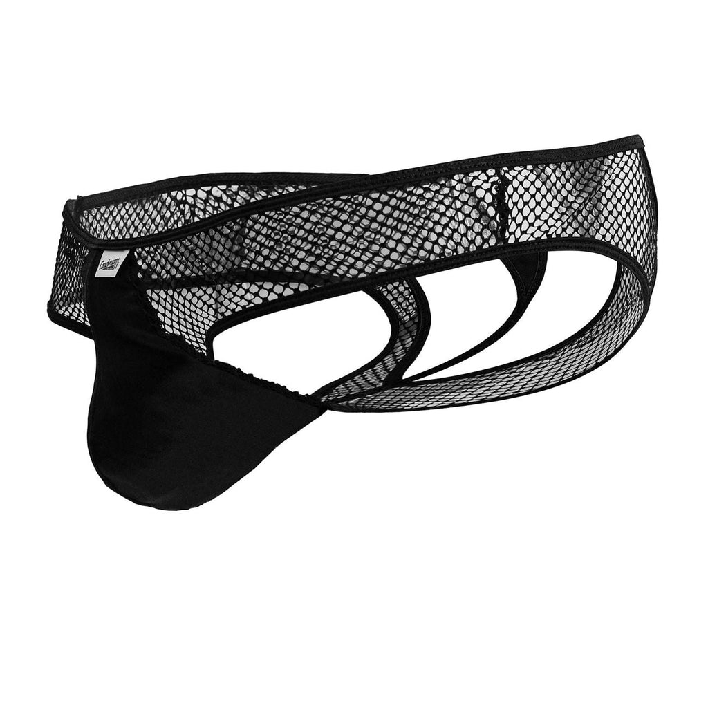 CandyMan 99826 Fishnet Thongs Color Black