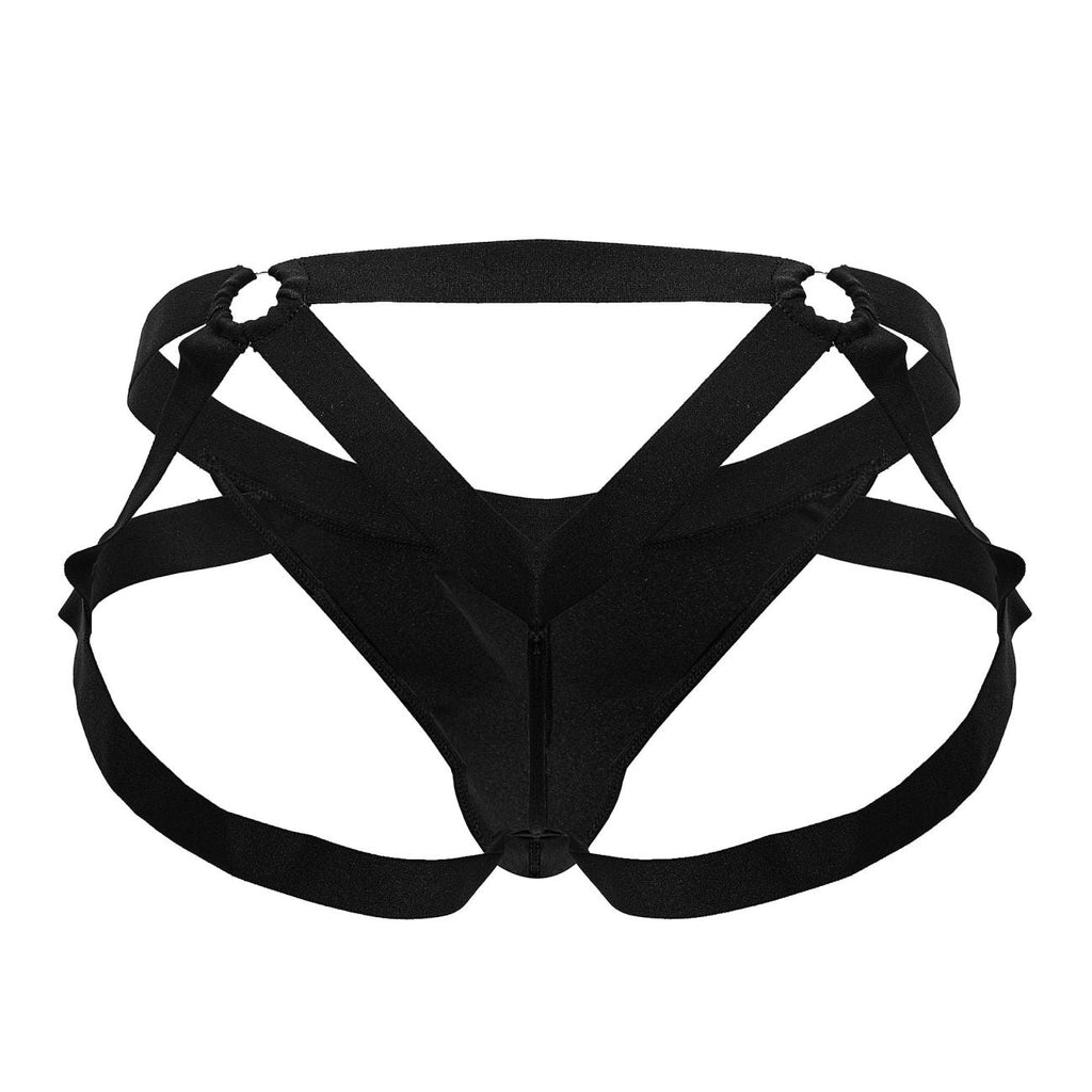 CandyMan 99840 Crisscross Thongs Color Black