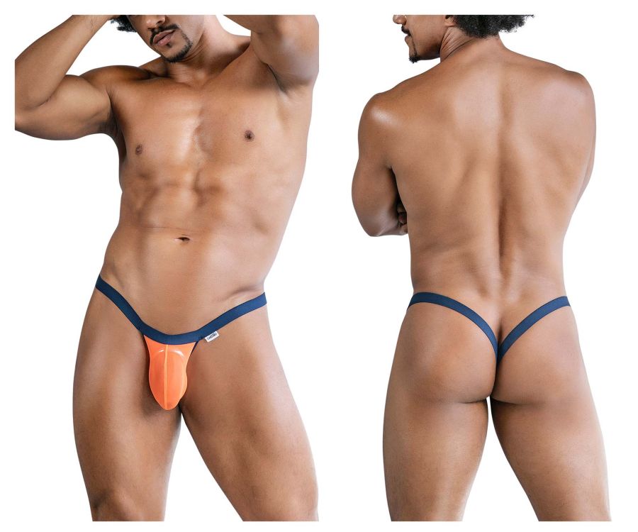 CandyMan 99841 Mesh Thongs Color Orange