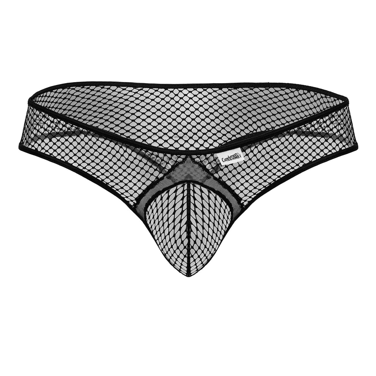 CandyMan 99843 Fishnet Thongs Color Black