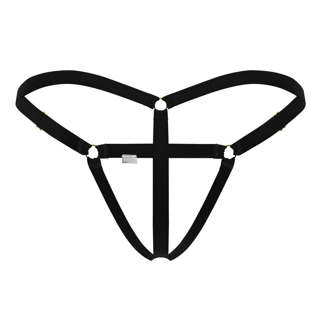 CandyMan 99852 Nudist Thongs Color Black