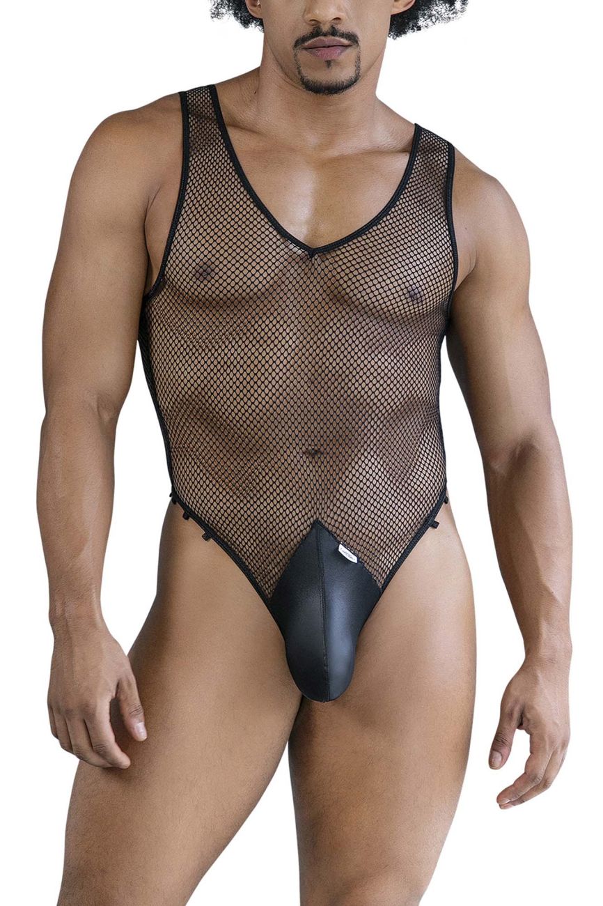 CandyMan 99858 Fishnet Bodysuit Color Black