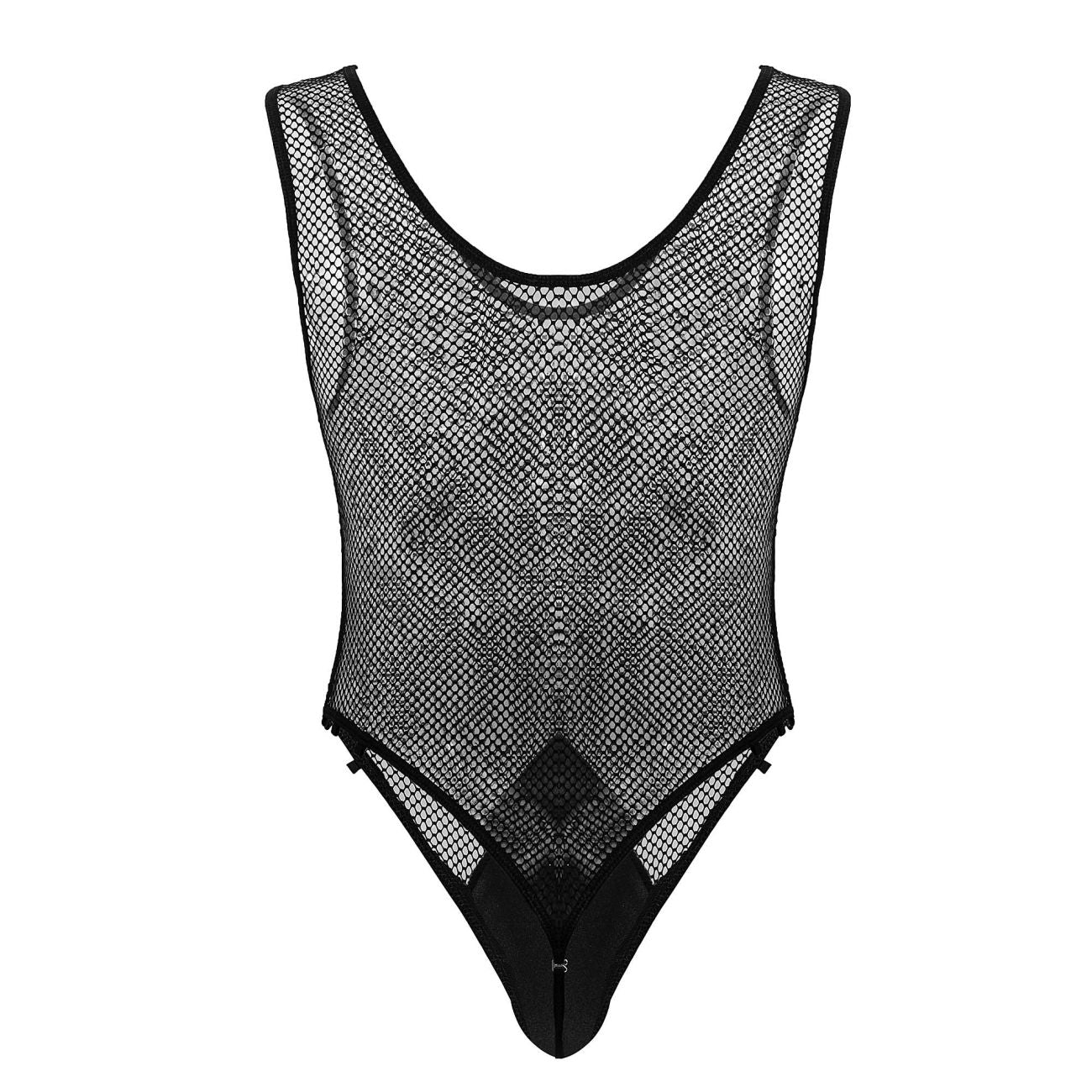 CandyMan 99858 Fishnet Bodysuit Color Black