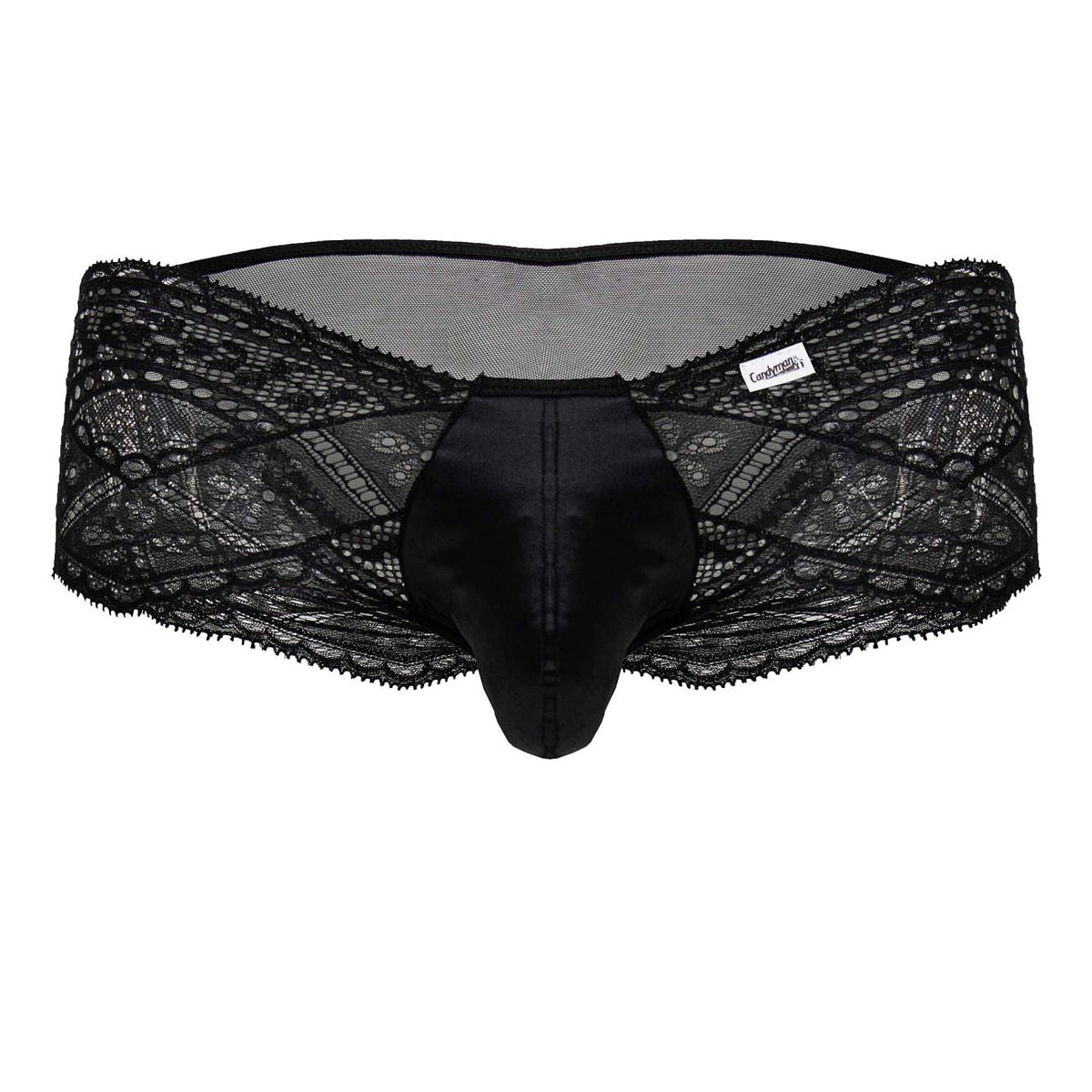CandyMan Men's Underwear 99863 Lace Briefs Color Black