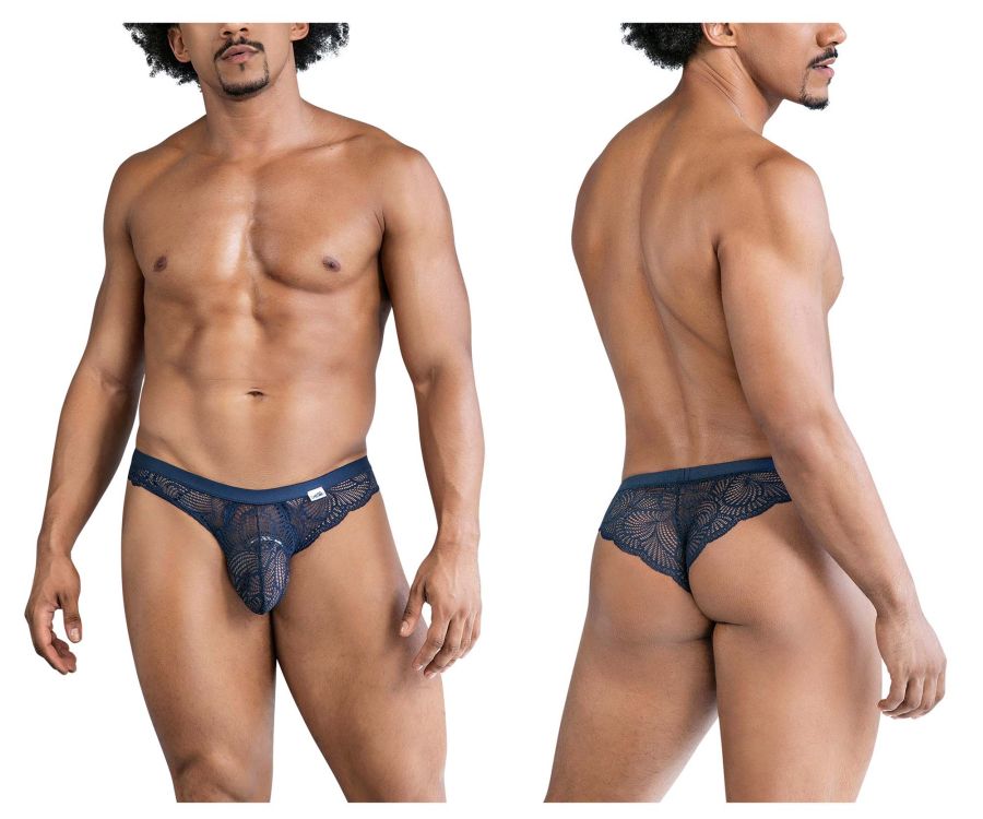 CandyMan 99868 Lace Briefs Color Navy
