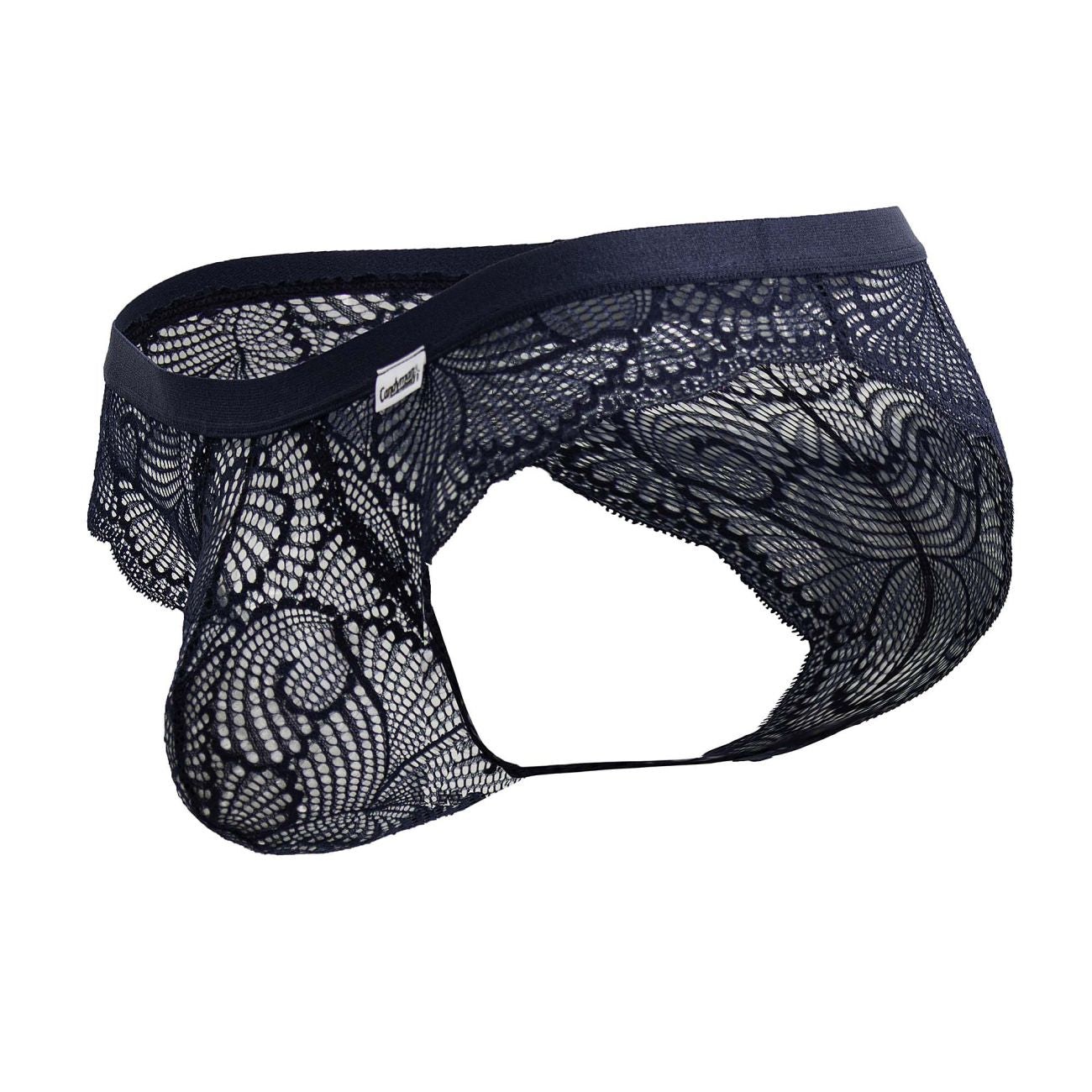 CandyMan 99868 Lace Briefs Color Navy
