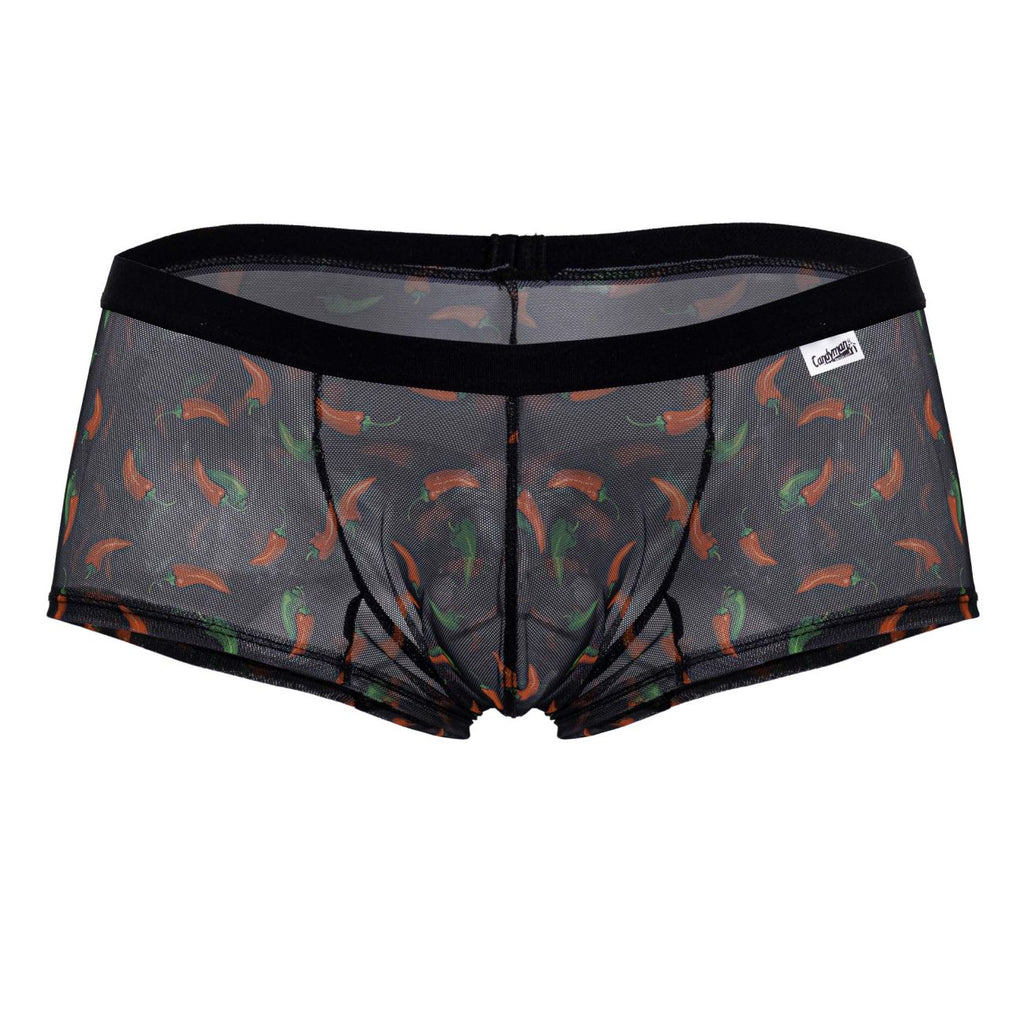 CandyMan 99873 Chili pepper Trunks Color Black Print