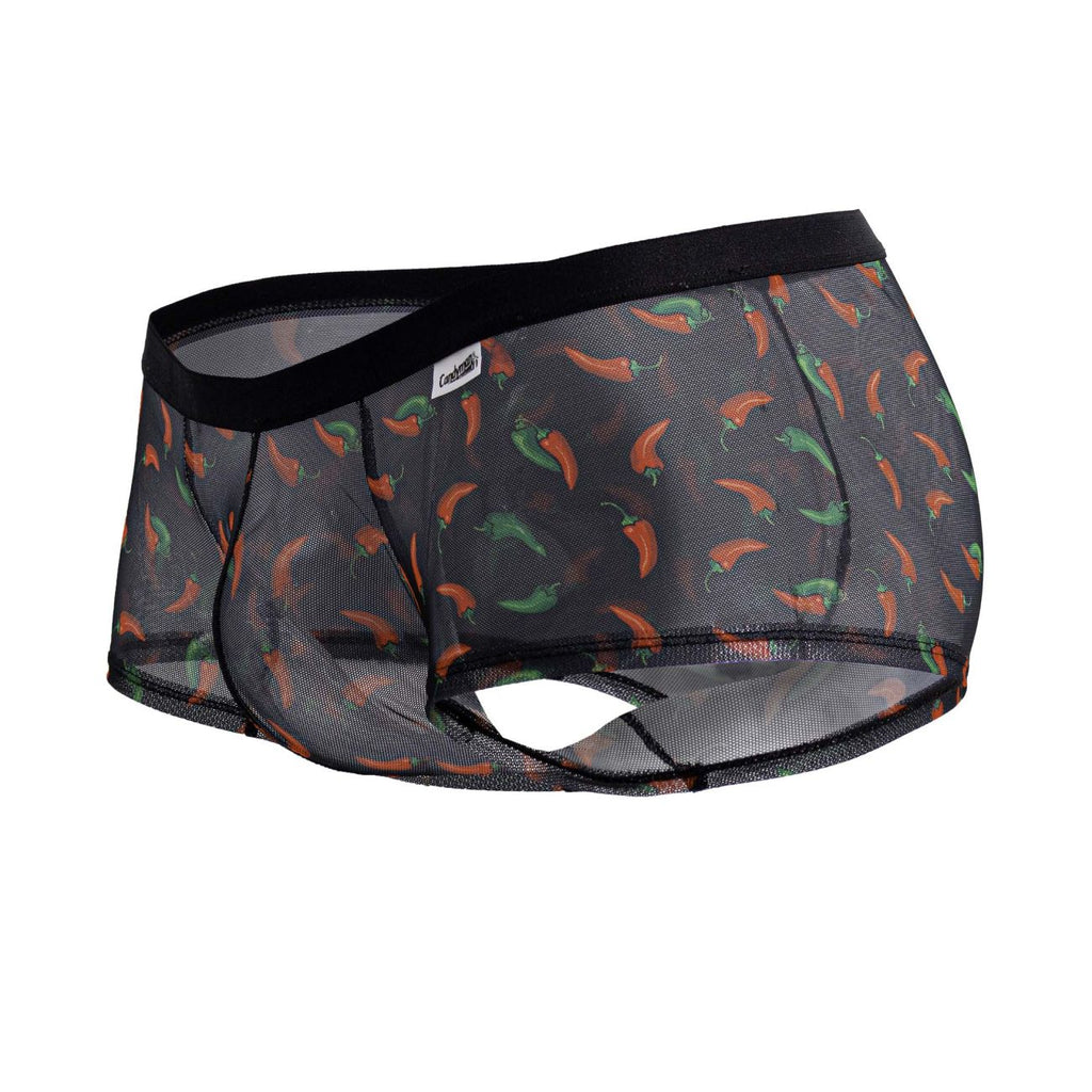 CandyMan 99873 Chili pepper Trunks Color Black Print