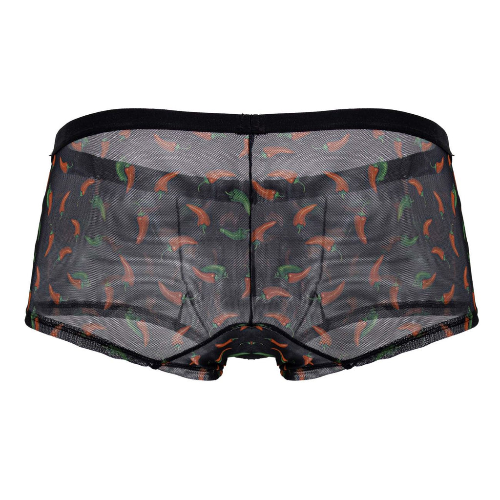 CandyMan 99873 Chili pepper Trunks Color Black Print