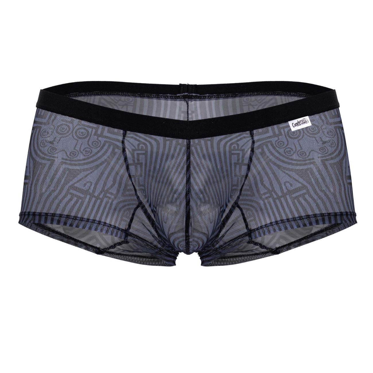 CandyMan 99873 Egyptian Trunks Color Gray-Black