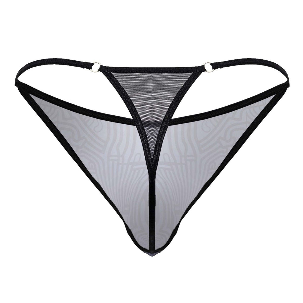 CandyMan 99875 Egyptian Thongs Color Gray-Black