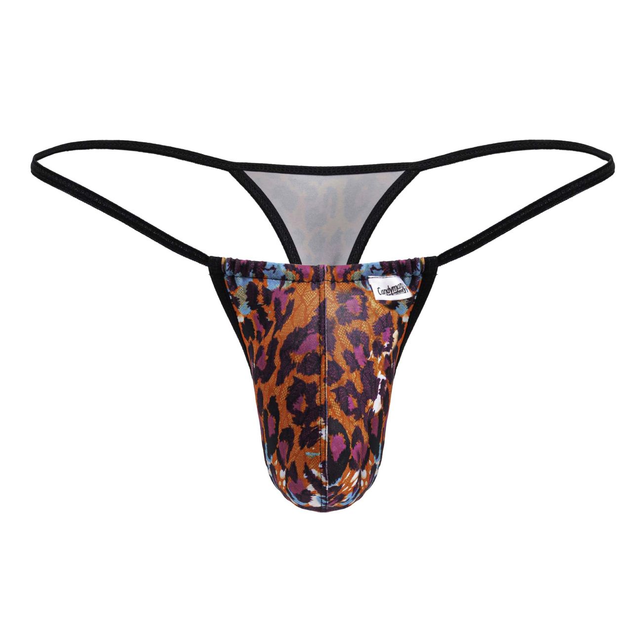 CandyMan 99877 Leopard Thongs Color Animal Print