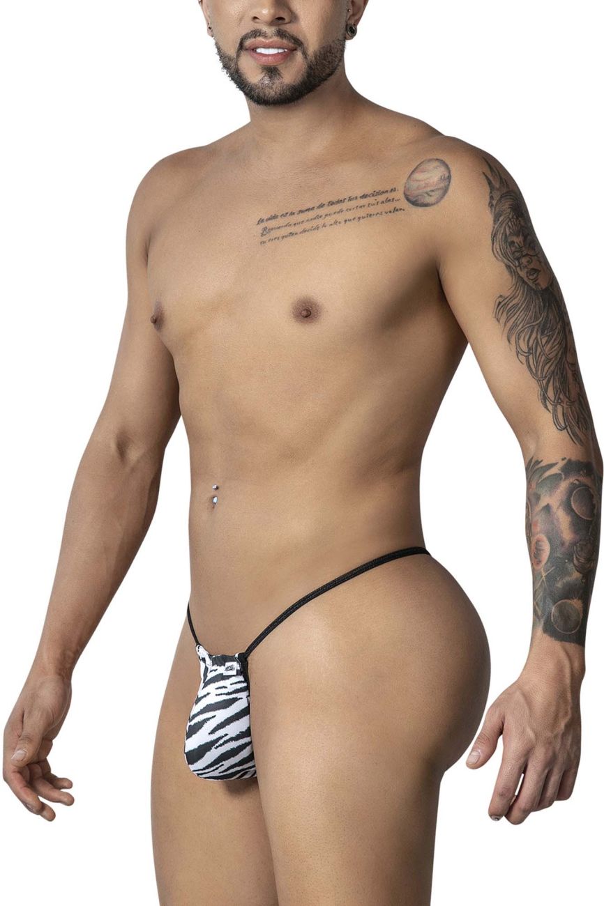 CandyMan 99877 Zebra Thongs Color Zebra Print