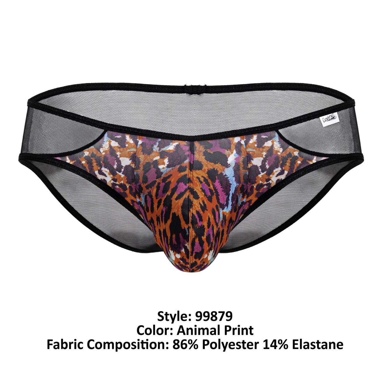 CandyMan 99879 Leopard Briefs Color Animal Print