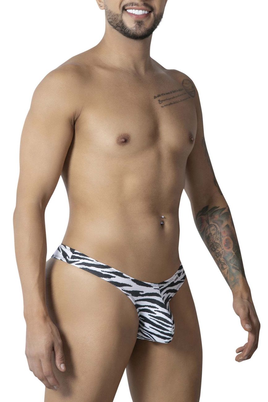 CandyMan 99882 Zebra Thongs Color Zebra Print