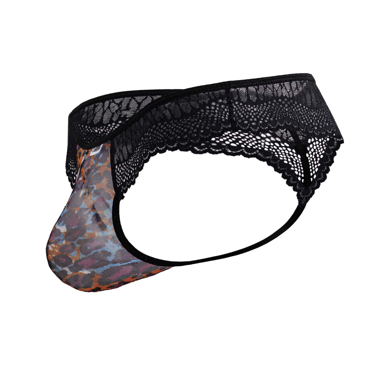 CandyMan 99887 Leopard Thongs Color Animal Print