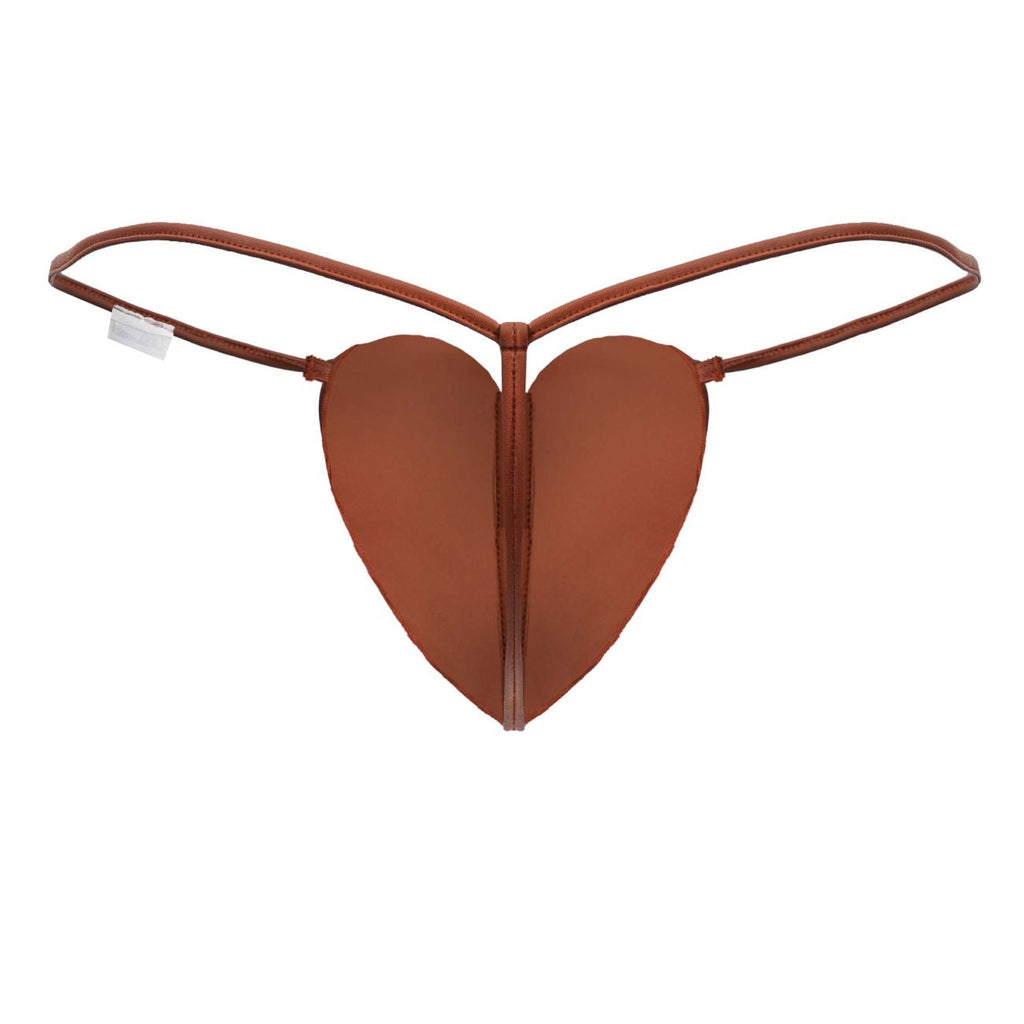 CandyMan 99892 Heart Thongs Color Red