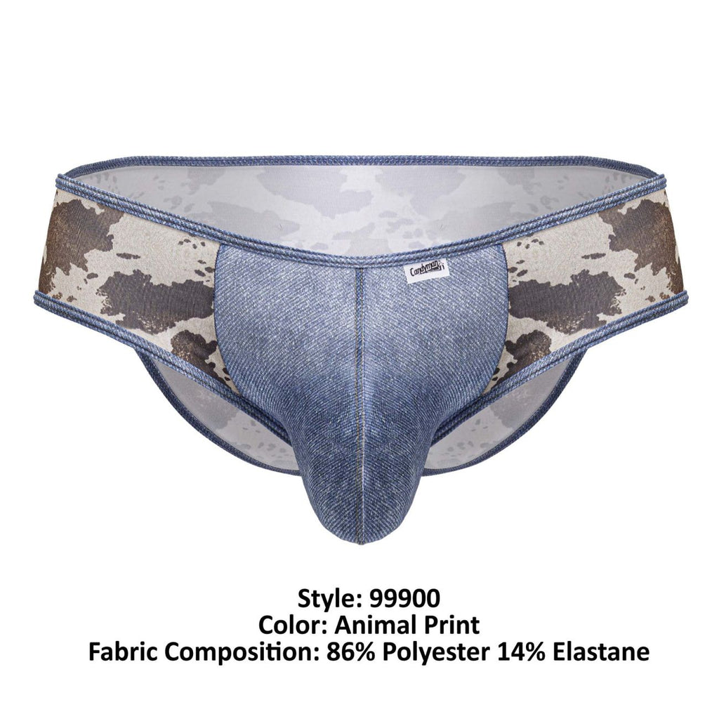 CandyMan 99900 Cowboy Briefs Color Animal Print
