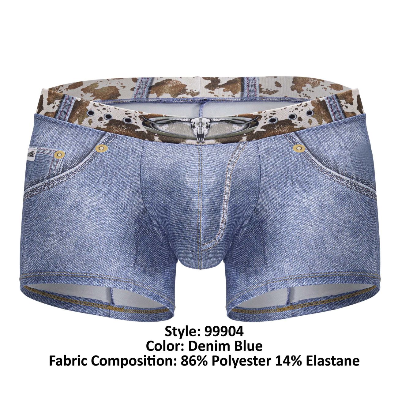 CandyMan 99904 Cowboy Trunks Color Denim Blue