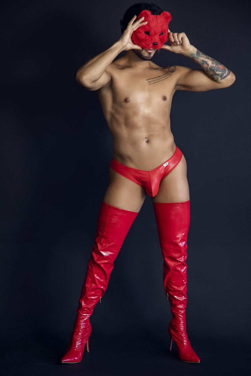 CandyMan 99908 Heart Briefs Color Red
