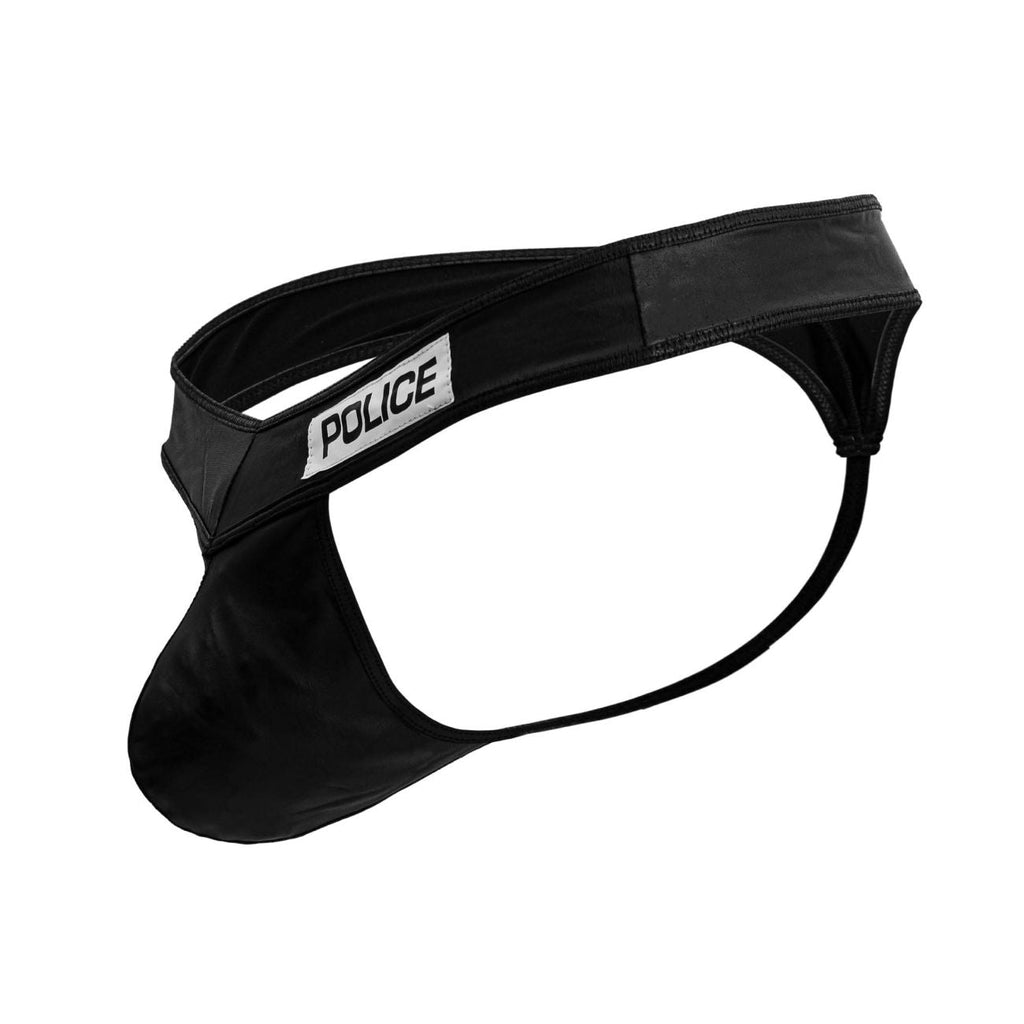 CandyMan 99912 Police Thongs Color Black