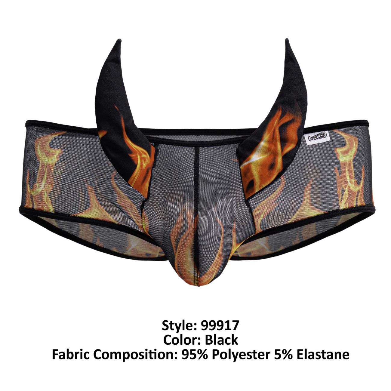 CandyMan 99917 Wicked Trunks Color Black