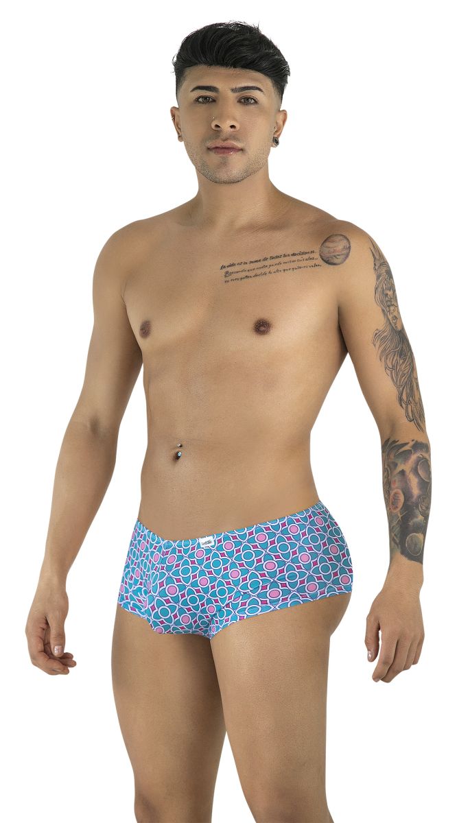 CandyMan 99922 Trunks Color Printed Blue